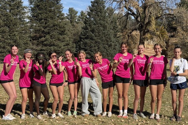 Palmer Ridge girls cross country squad